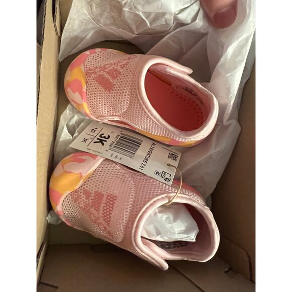 NIB NEW Adidas Kids Altaventure Sport Swim Sandals 3K Pink Orange - Picture 5 of 6